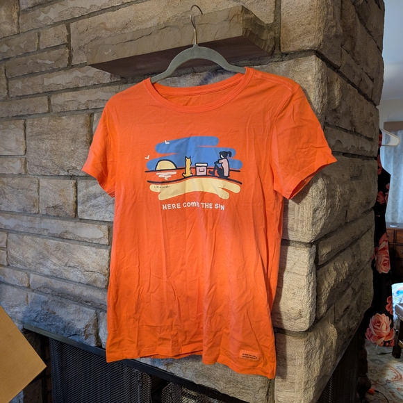 Life Is Good Adult Crusher Life Tee, Medium - Picture 2 of 7